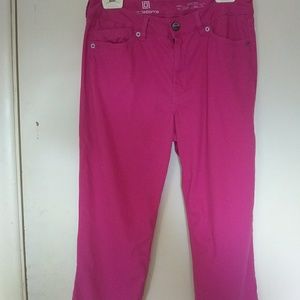 Liz Claiborne crop stretch pants